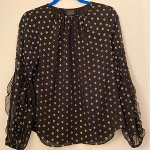 Worthington Black Blouse